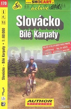 Slovácko Bílé Karpaty 1:60 000