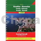 AA Chorvatsko-Slovinsko A4 atlas 1:150 000